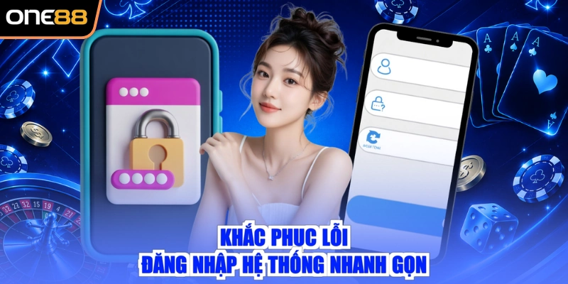 Khắc phục lỗi đăng nhập hệ thống nhanh gọn