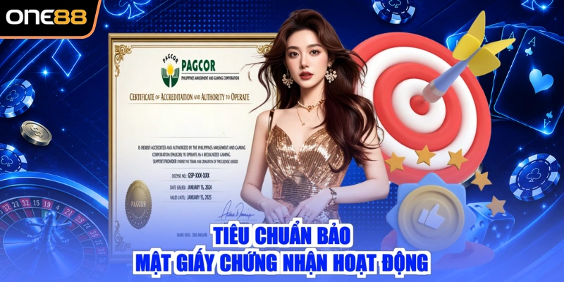 Tiêu chuẩn bảo mật giấy chứng nhận hoạt động