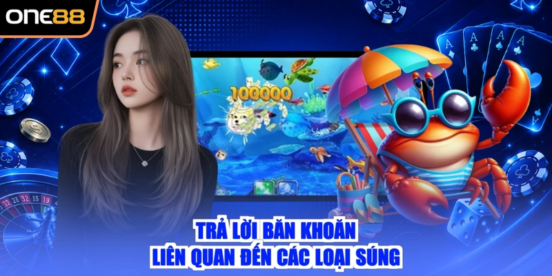 Trả lời băn khoăn liên quan đến các loại súng